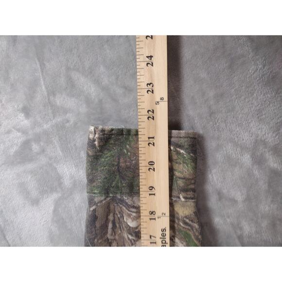 Cabelas Realtree Mens Button Down Shirt and Cargo Pants Hunting Outfit Sz L (38) - Picture 10 of 16
